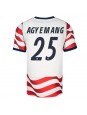 Yhdysvallat Patrick Agyemang #25 Kotipaita MM-kisat 2026 Lyhythihainen Yhdysvallat Patrick Agyemang #25 Kotipaita MM-kisat 2026 Lyhythihainen